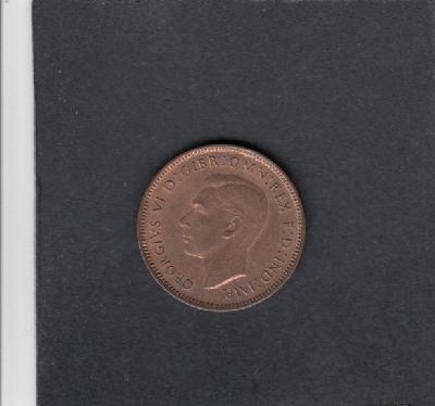 Beschrijving: 1 Farthing  GEORGIUS VI  